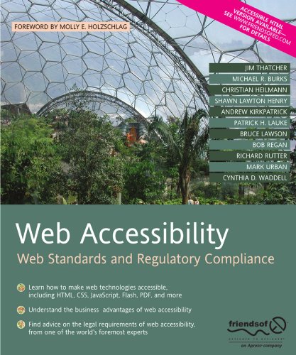 Web Accessibility 1st Edition Richard Rutter Patrick H Lauke