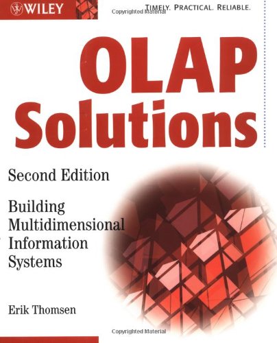 Olap Solutions Building Multidimensional Information Systems 2nd Edition Erik Thomsen
