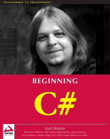 Beginning Visual C 1st Karli Watson Eric White Jacob Hammer Pedersen