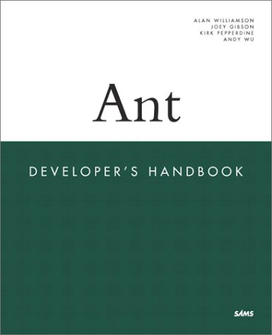 Ant Developers Handbook Alan Williamson Andrew Wu Joey Gibson