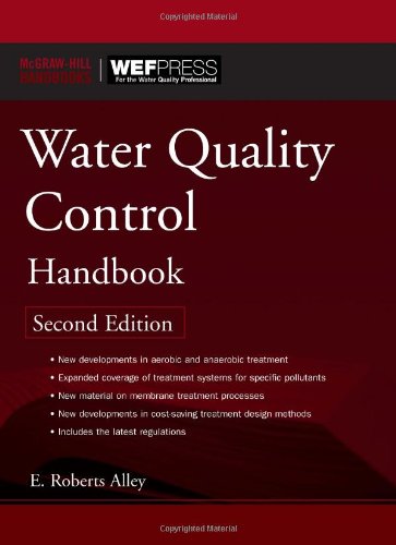 Water Quality Control Handbook 2nd Edition E Alley