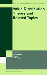 Value Distribution Theory And Related Topics 1st Edition G Barsegian Auth