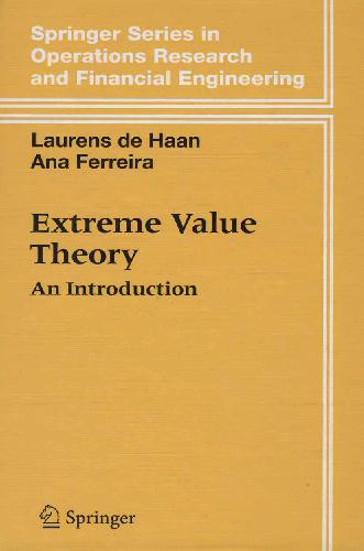Extreme Value Theory An Introduction 1st Edition De Haan L