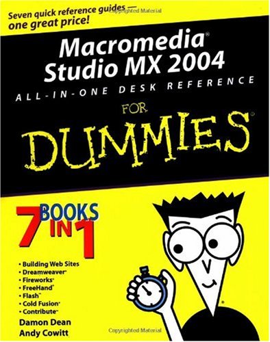 Macromedia Studio Mx 2004 Allinone Desk Reference 1st Edition Damon Dean