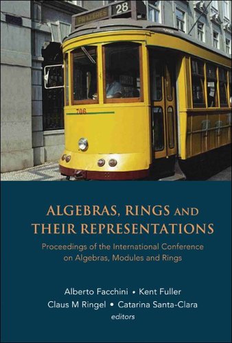 Algebras Rings And Their Representations Proceedings Of The International Conference Lisbon Catarina Santaclara