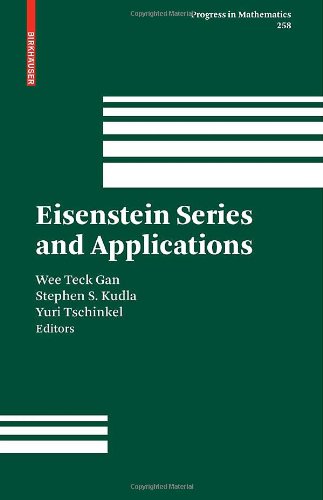 Eisenstein Series And Applications 1st Edition Ben Brubaker Daniel Bump