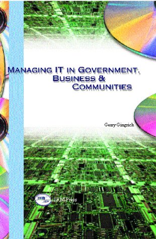 Managing It In Government Business Communities Gerry Gingrich