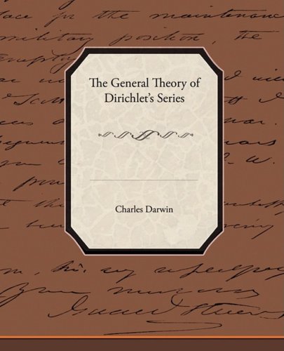 The General Theory Of Dirichlets Series Gh Hardy