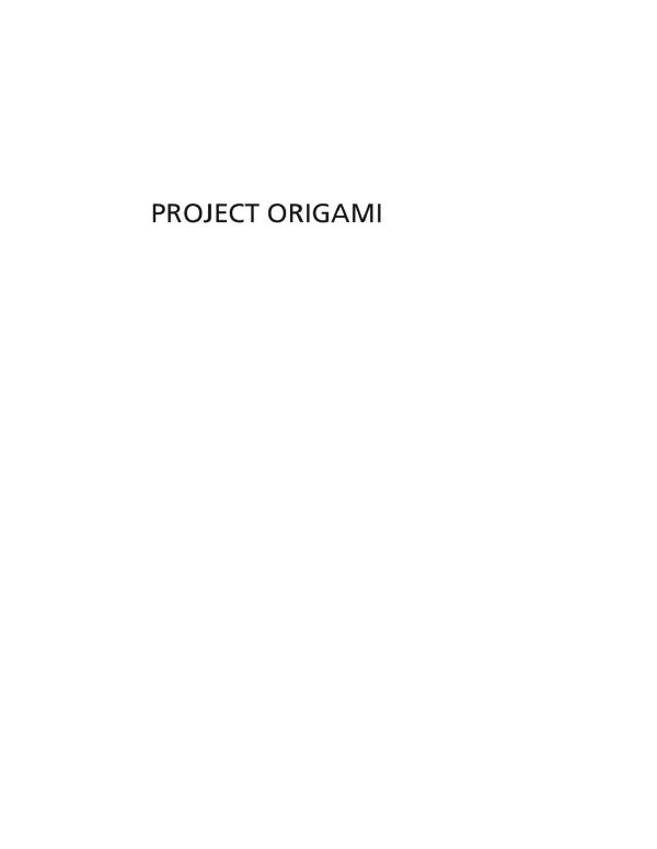 Project Origami Activities For Exploring Mathematics Thomas Hull