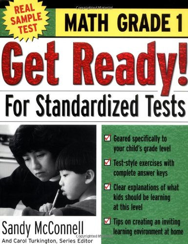 Get Ready For Standardized Tests Math Grade 1 1st Sandy Mcconnell