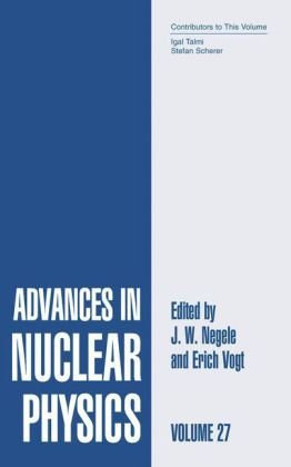 Advances In Nuclear Physics 1st Edition Jw Negele Erich W Vogt