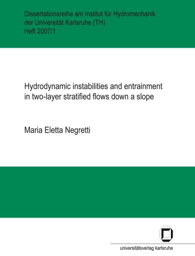Hydrodynamic Instabilities And Entrainment In Twolayer Stratified Flows Down A Slope Maria Eletta Negretti