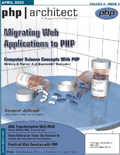 Phparchitect April 2003 Jason E Sweat Allan Kent Mitja Slenc