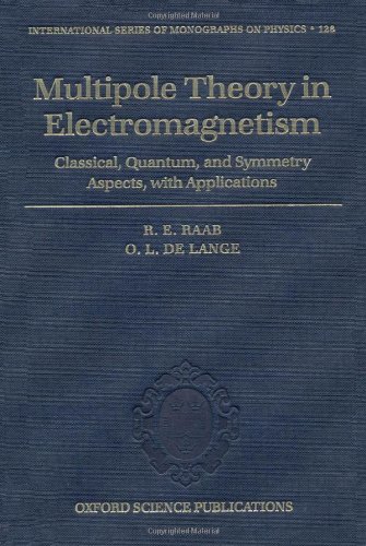 Multipole Theory In Electromagnetism Classical Quantum And Symmetry Aspects With Applications R E Raab