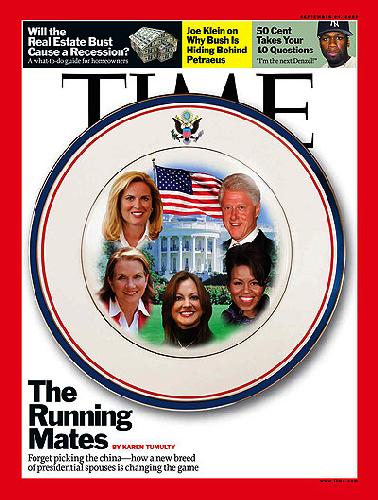 Time September 24 2007 September 24 2007 Issuethe Running Matesmichelle Obama