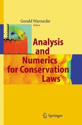 Analysis And Numerical Computation Of Conversation Laws 1st Edition Gerald Warnecke