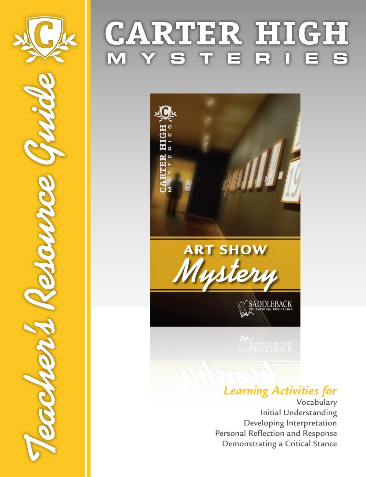 Art Show Mystery Teachers Resource Guide Saddleback Educational Publishing