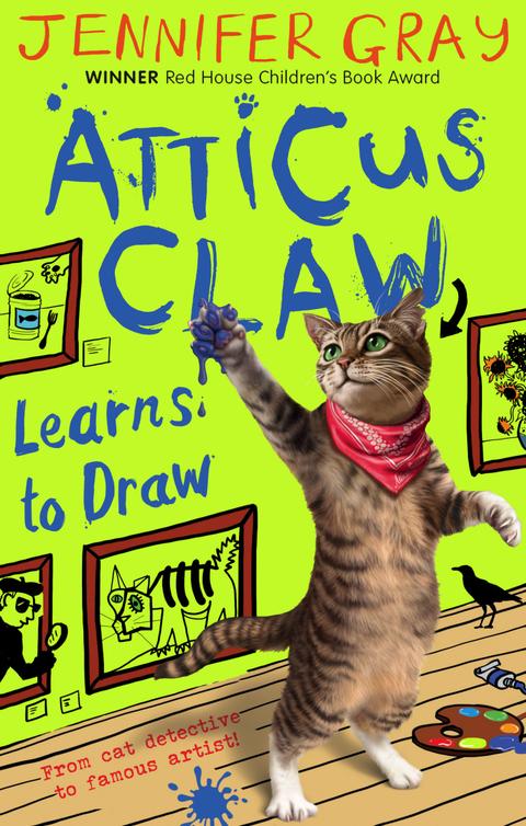 Atticus Claw Learns To Draw Gray Jennifer