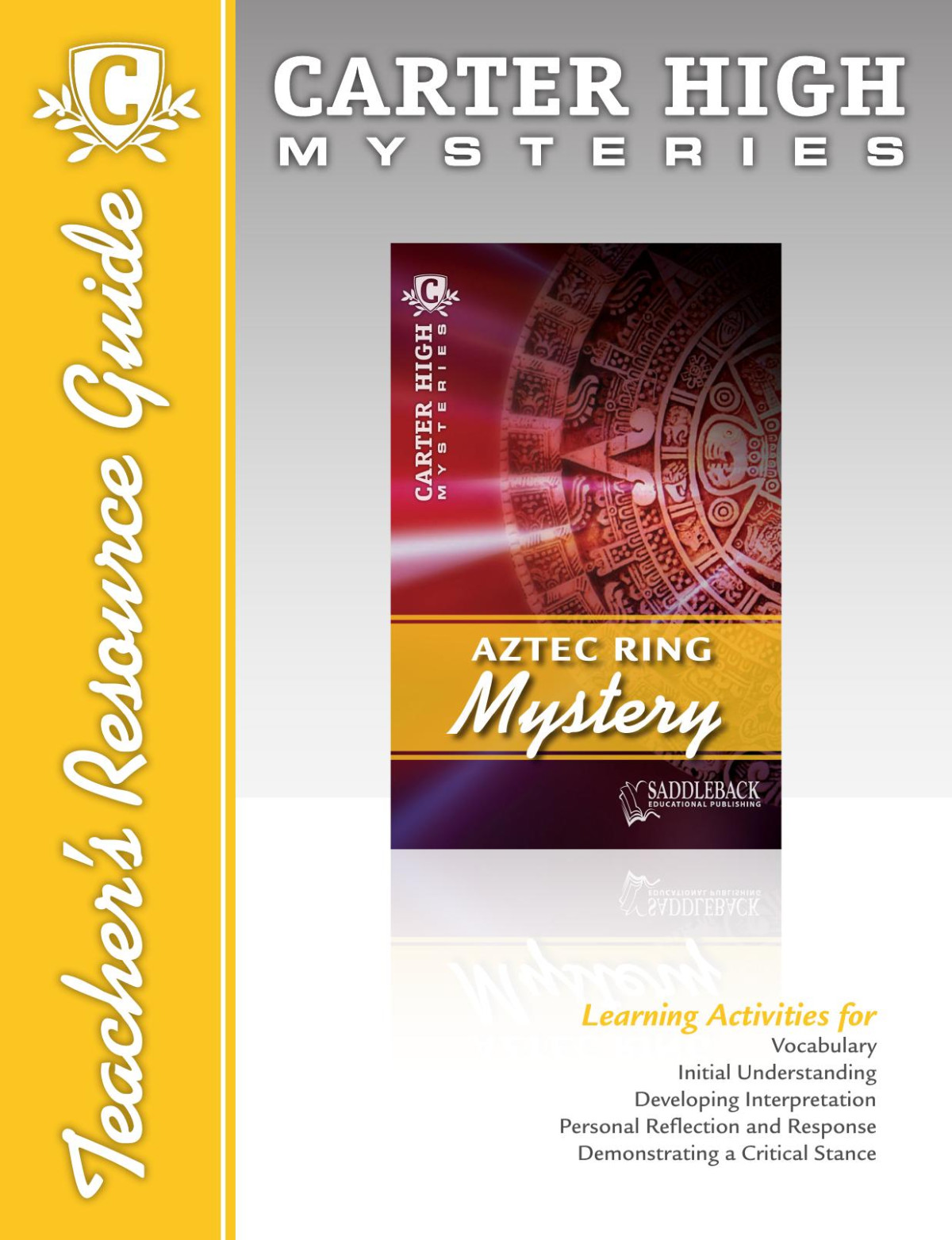 Aztec Ring Mystery Teachers Resource Guide Saddleback Educational Publishing