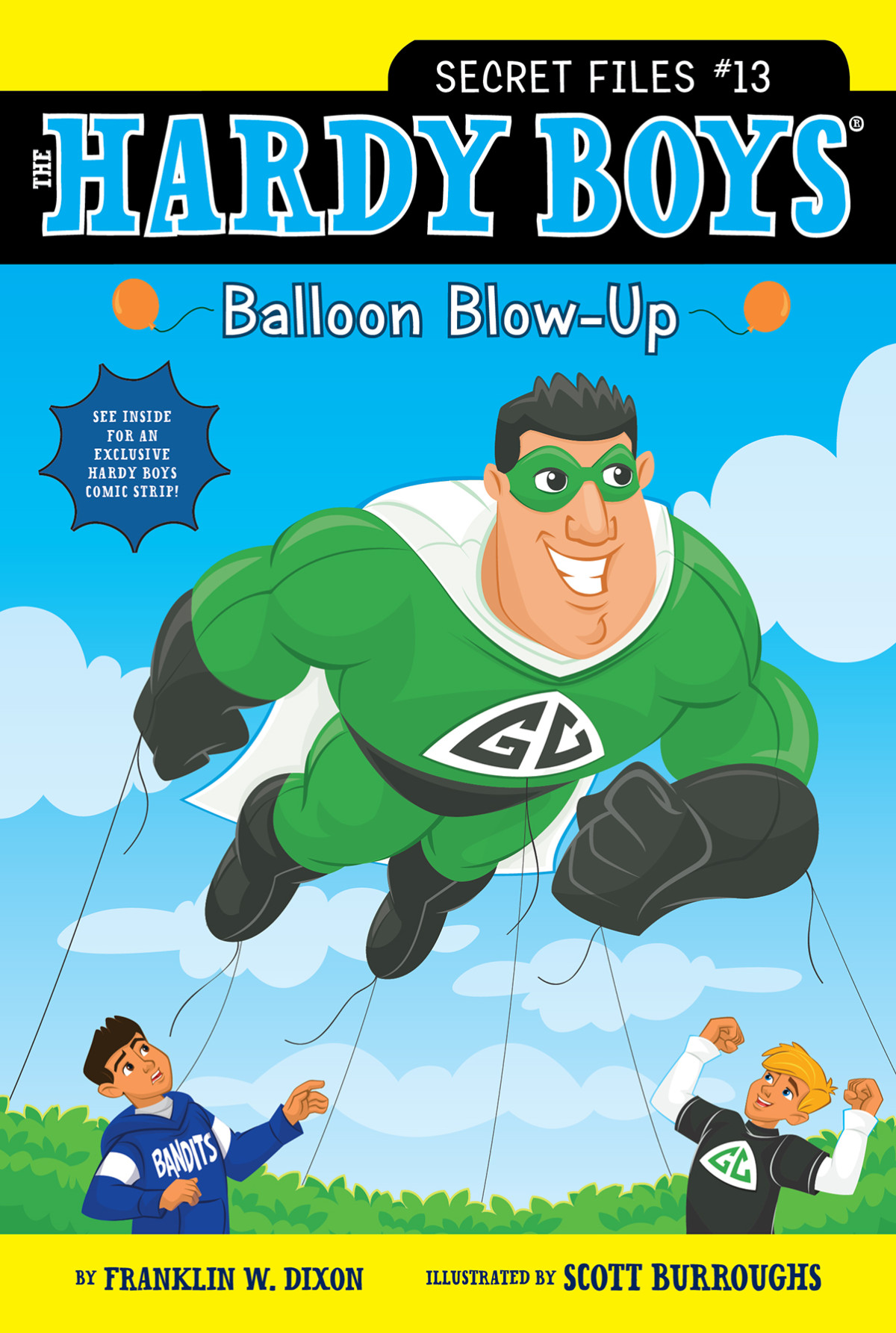 Hardy Boys Secret Files 13 Balloon Blowup Dixon Franklin W Burroughs Scott