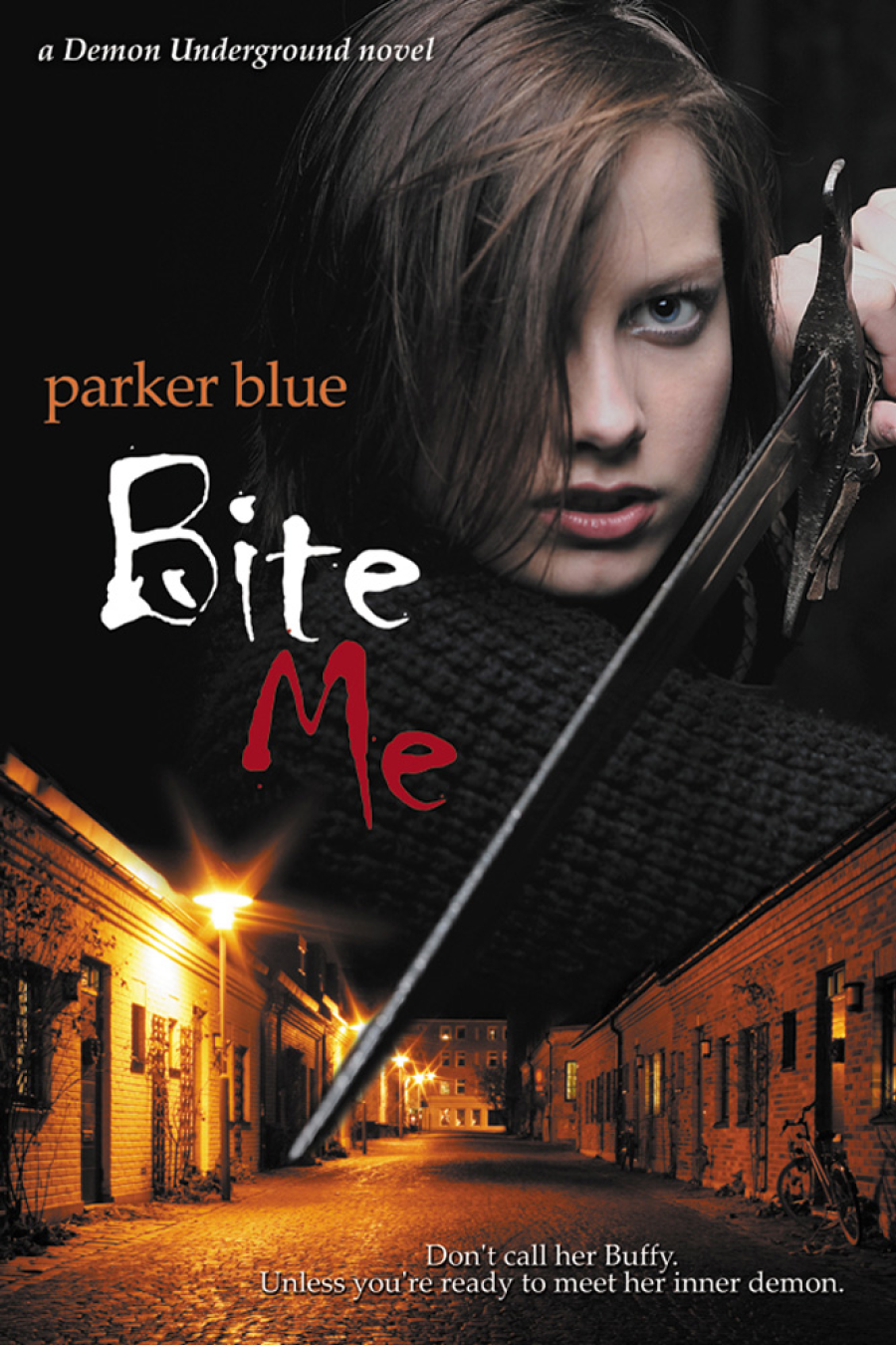 Bite Me Blue Parker