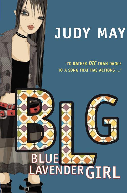 Blue Lavender Girl May Judy