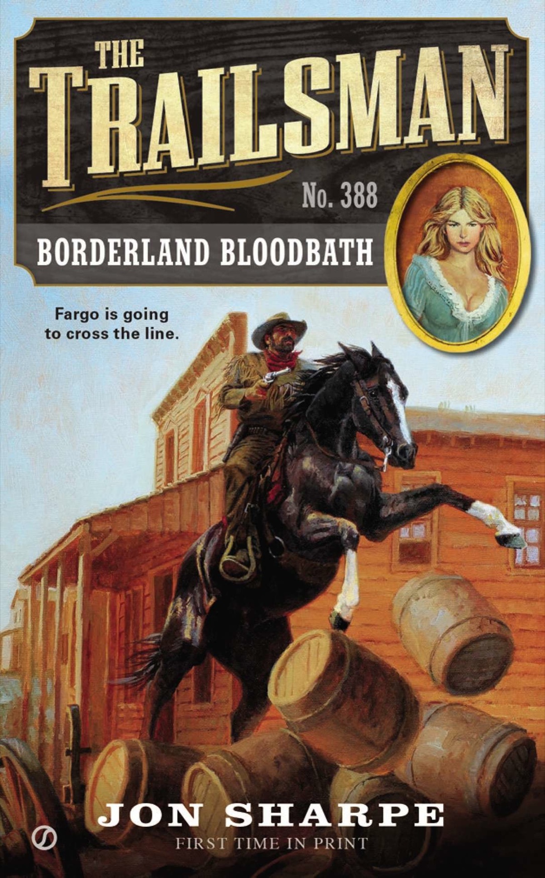 The Trailsman 388 Borderland Bloodbath Jon Sharpe