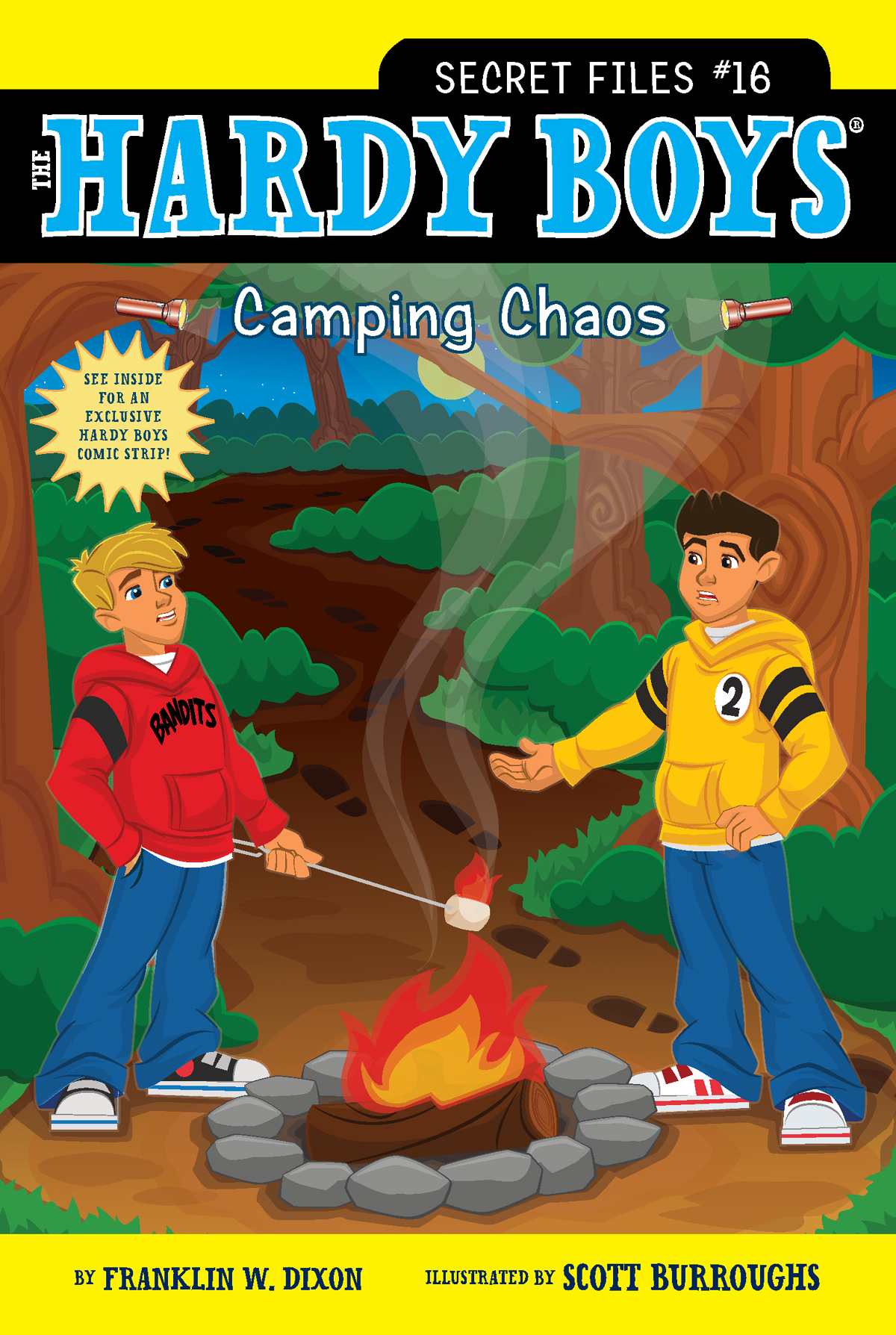 Hardy Boys Secret Files 16 Camping Chaos Dixon Franklin W