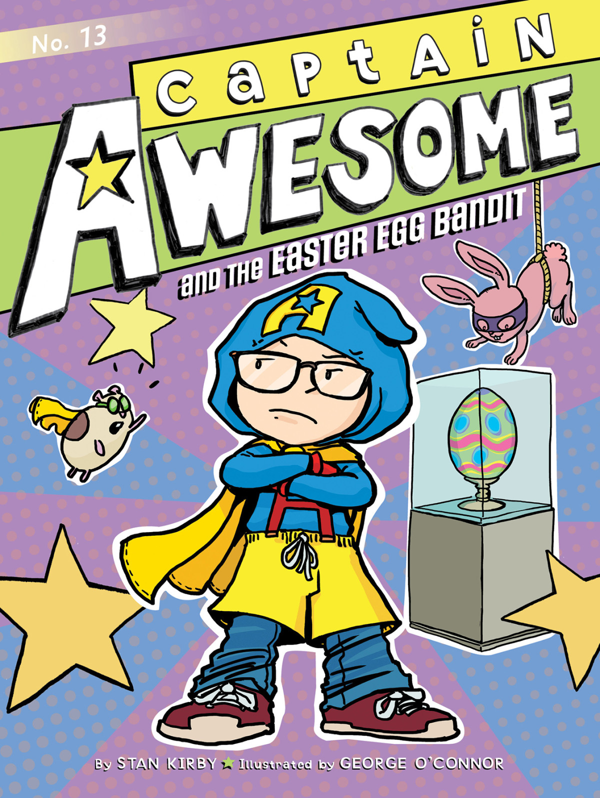 Captain Awesome And The Easter Egg Bandit Illustrated Kirby Stan
