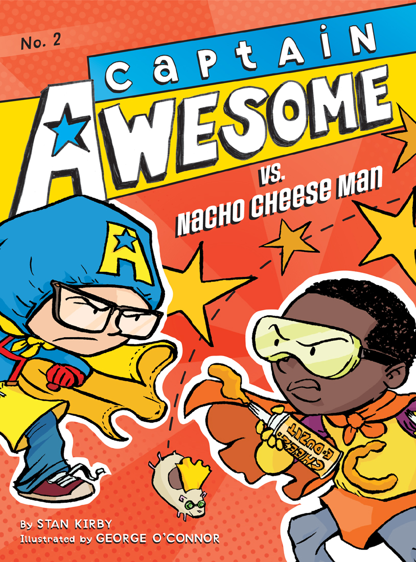 Captain Awesome Vs Nacho Cheese Man Illustrated Kirby Stan