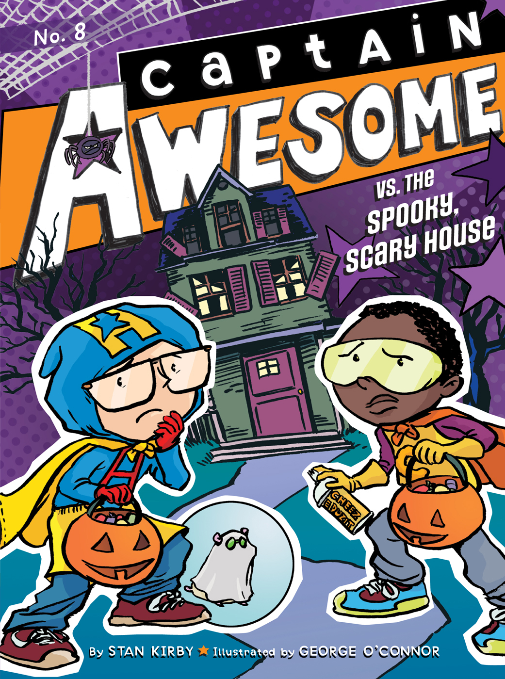 Captain Awesome Vs The Spooky Scary House Illustrated Kirby Stan