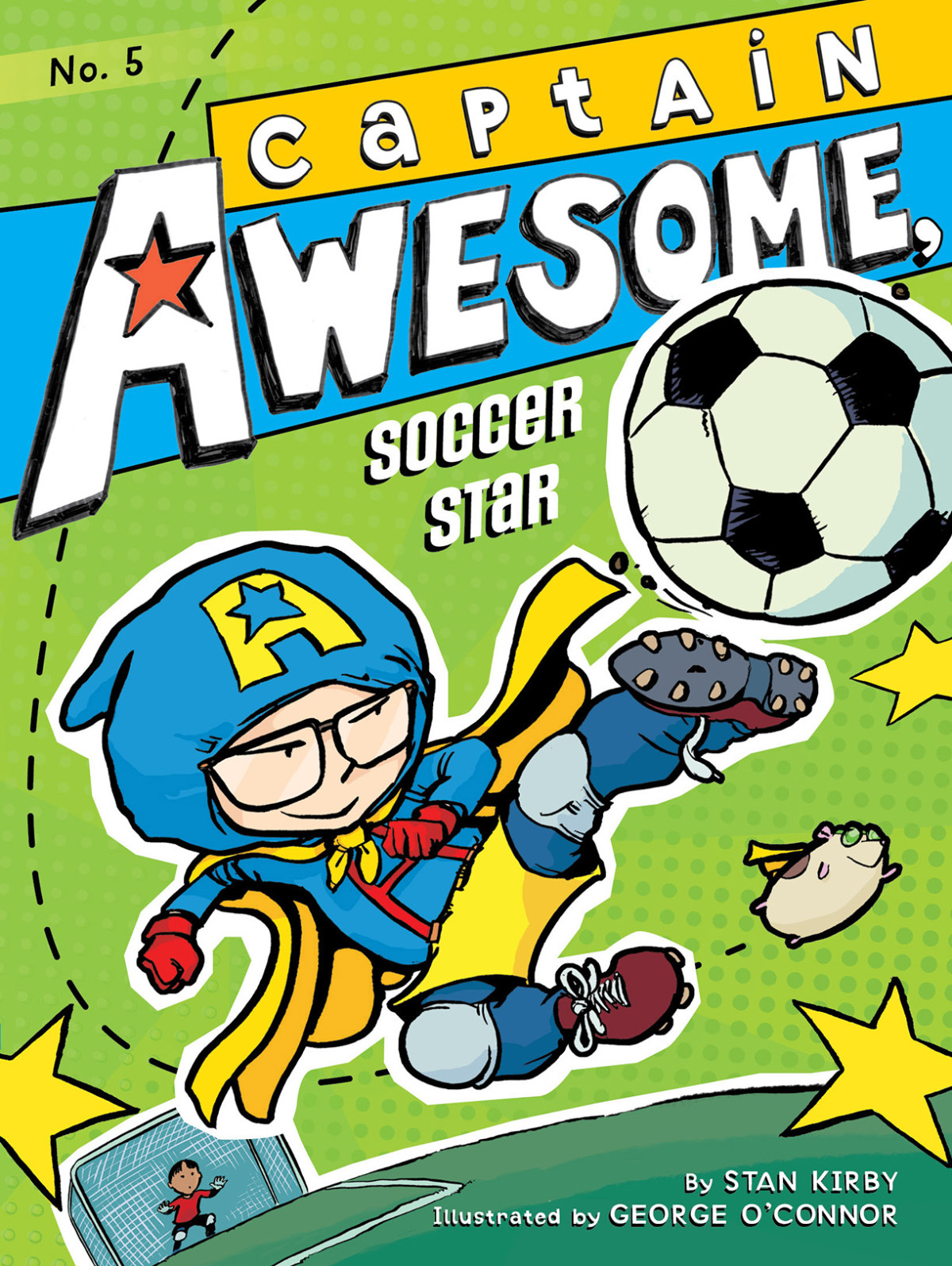 Captain Awesome Soccer Star Illustrated Kirby Stan