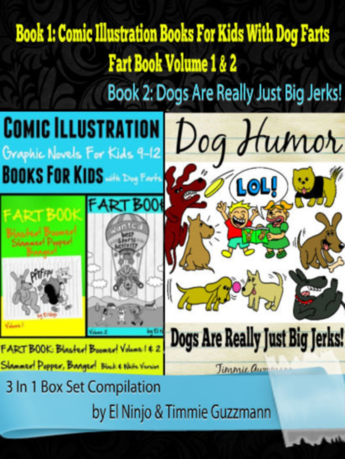Comic Illustration Books For Kids Ninjo El