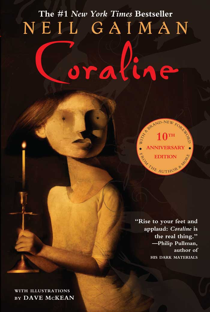 Coraline 10th Anniversary Ed Us Ill Dave Mckean Gaiman Neil