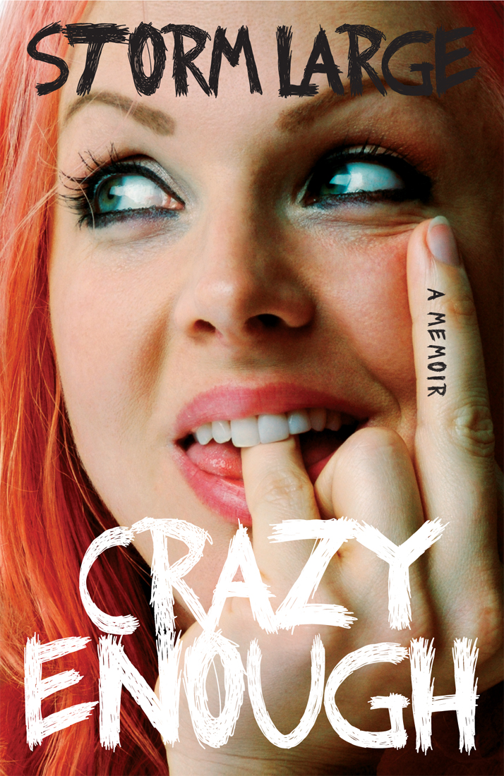 Crazy Enough A Memoir Large Storm