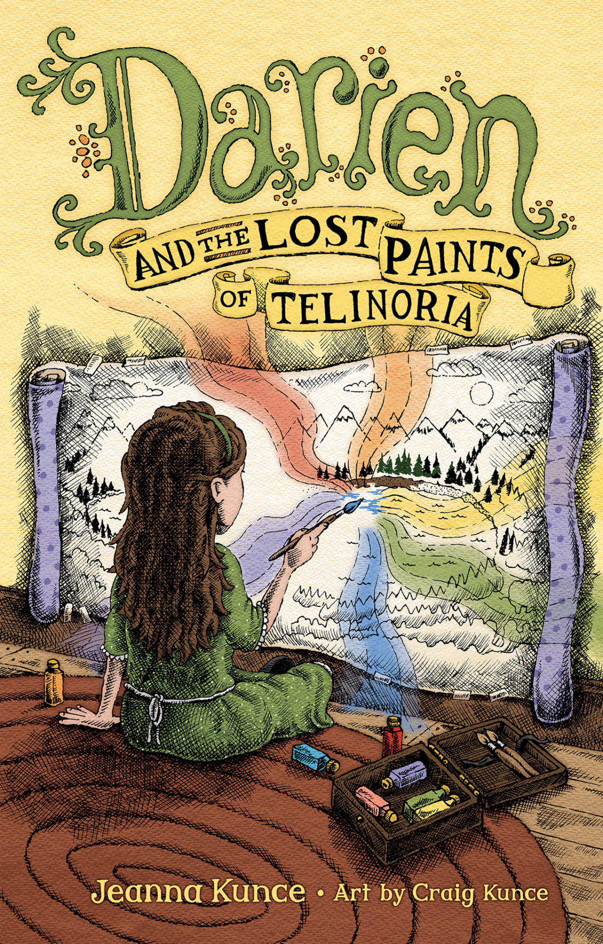 Darien And The Lost Paints Of Telinoria Kunce Jeanna