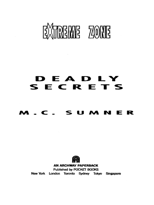 Deadly Secrets Sumner M C