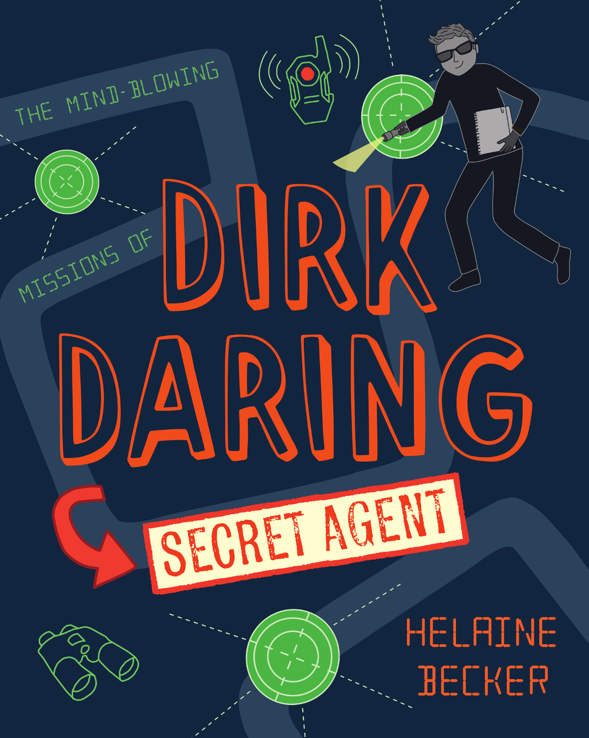 Dirk Daring Secret Agent Becker Helaine
