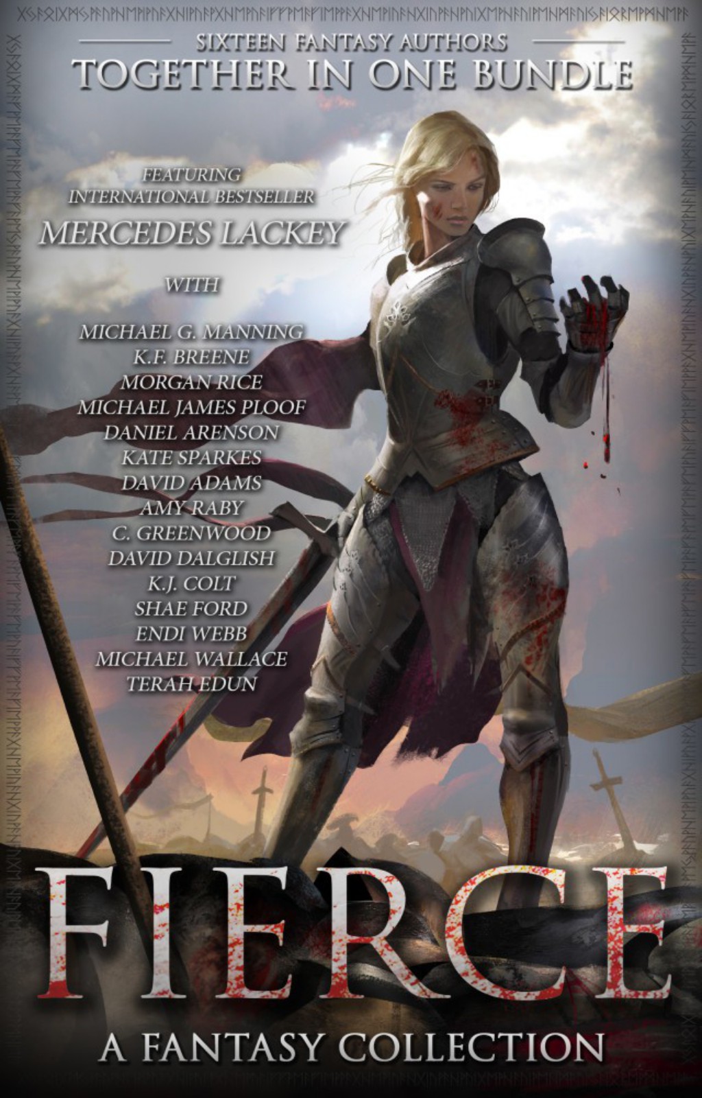 Fierce A Fantasy Collection Lackey Mercedes Manning Michael G Breene K F Rice Morgan