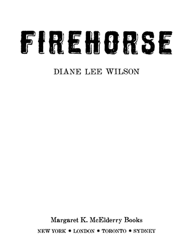 Firehorse Wilson Diane Lee