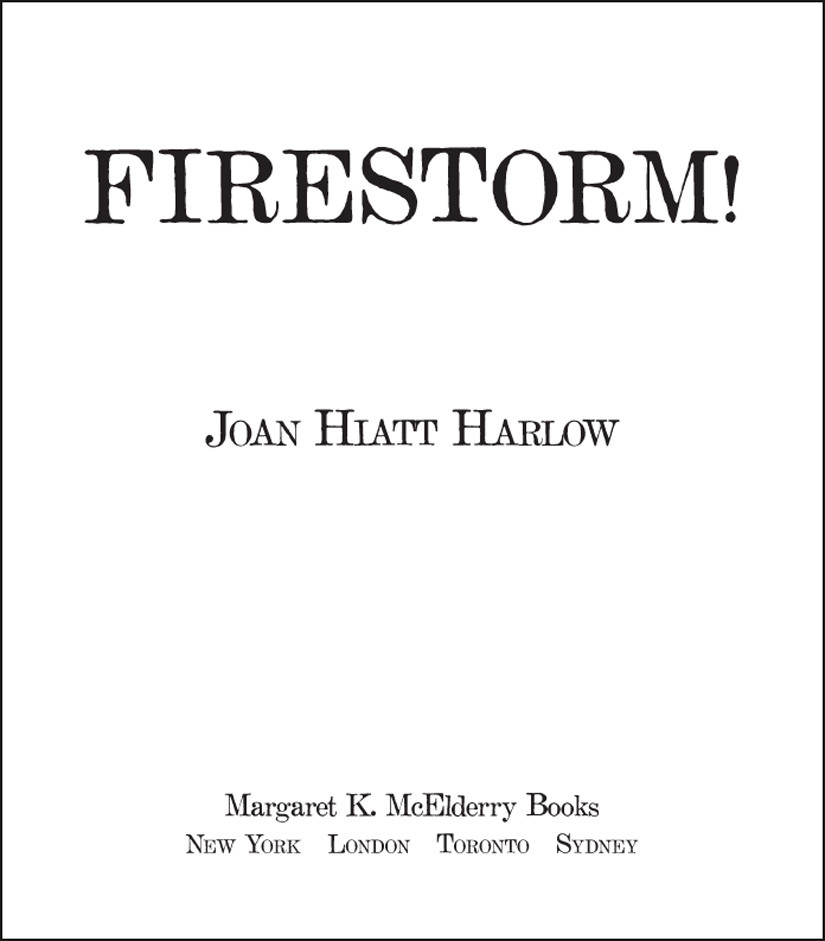 Firestorm Harlow Joan Hiatt