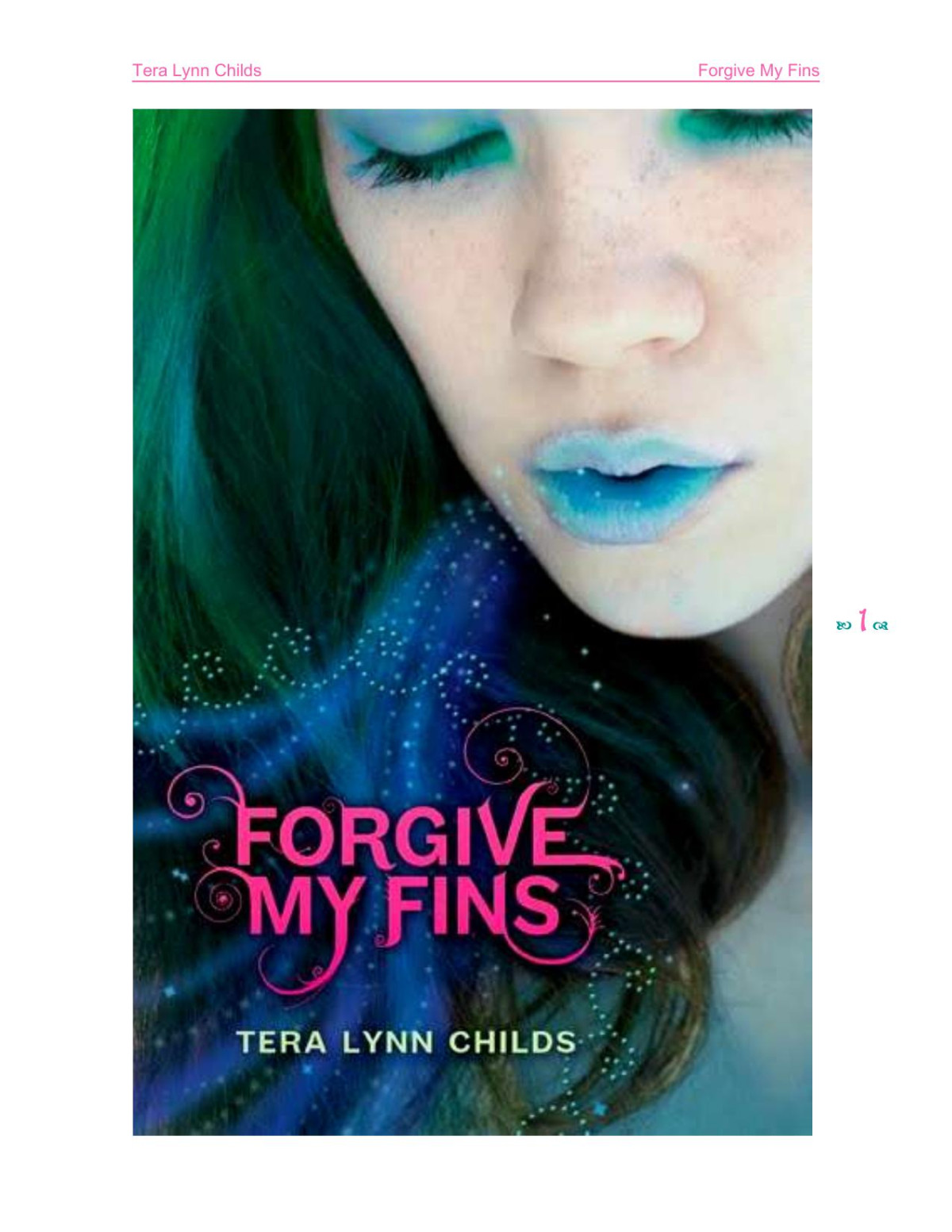 Forgive My Fins Childs Tera Lynn
