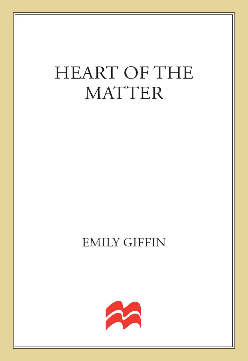 Heart Of The Matter Giffin Emily