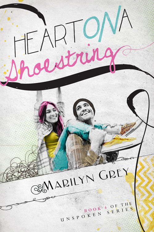 Heart On A Shoestring Grey Marilyn
