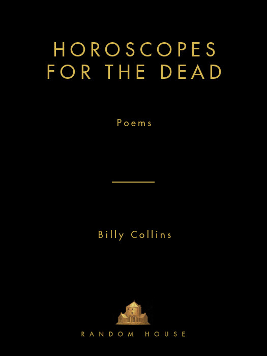 Horoscopes For The Dead Poems Collins Billy