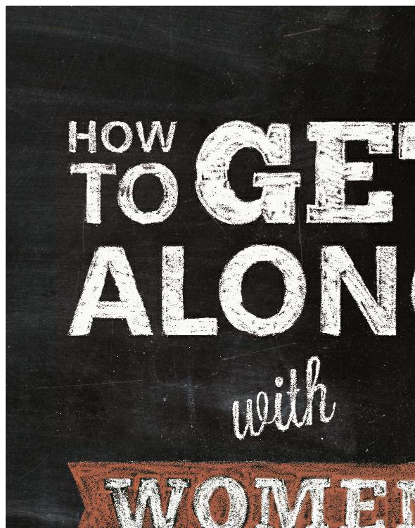 How To Get Along With Women Mariaffi Elisabeth De