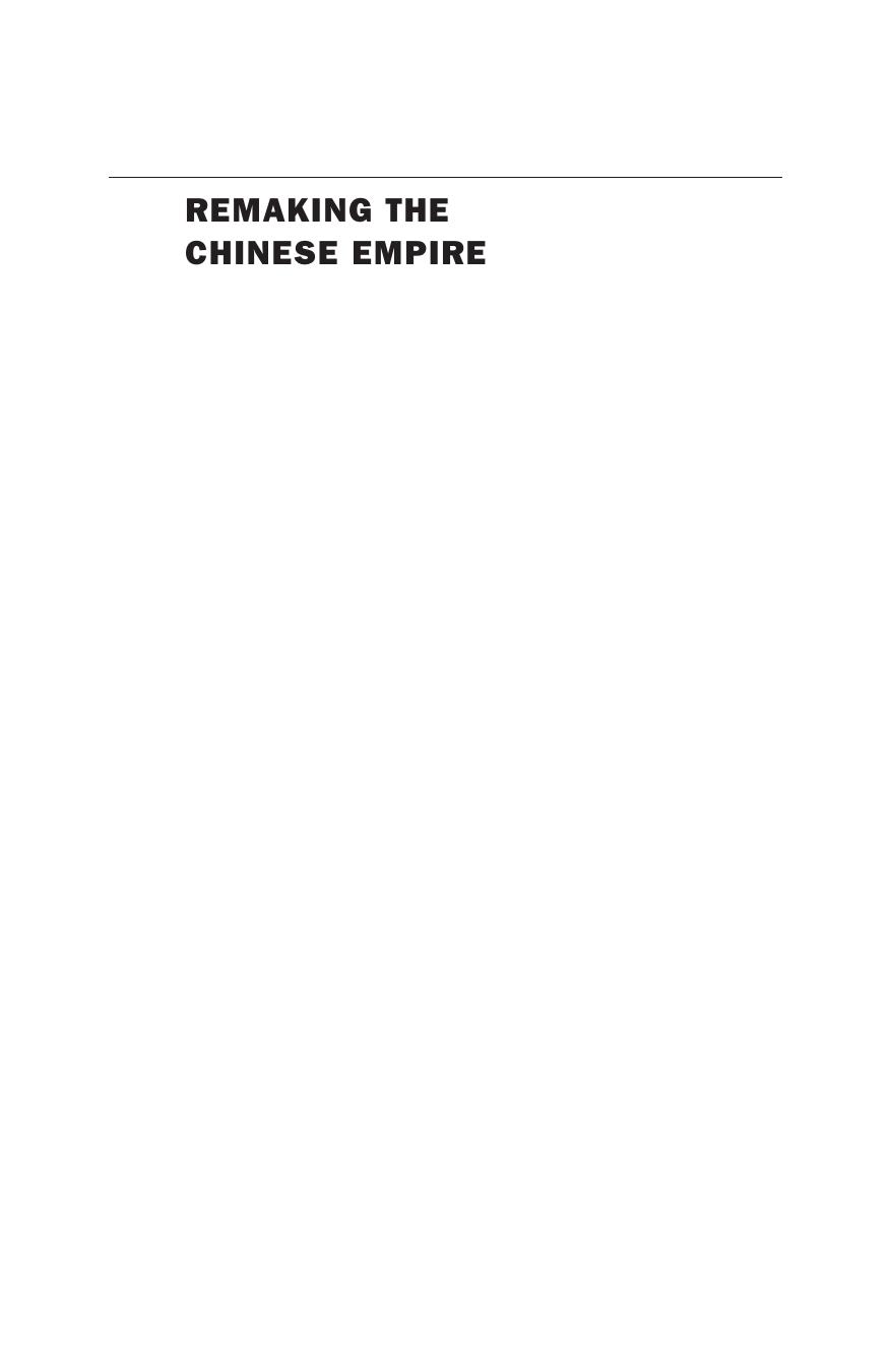Remaking The Chinese Empire Manchukorean Relations 16161911 Yuanchong Wang