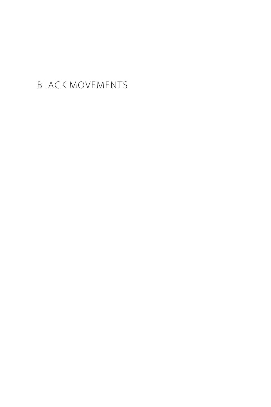 Black Movements Performance And Cultural Politics Soyica Diggs Colbert