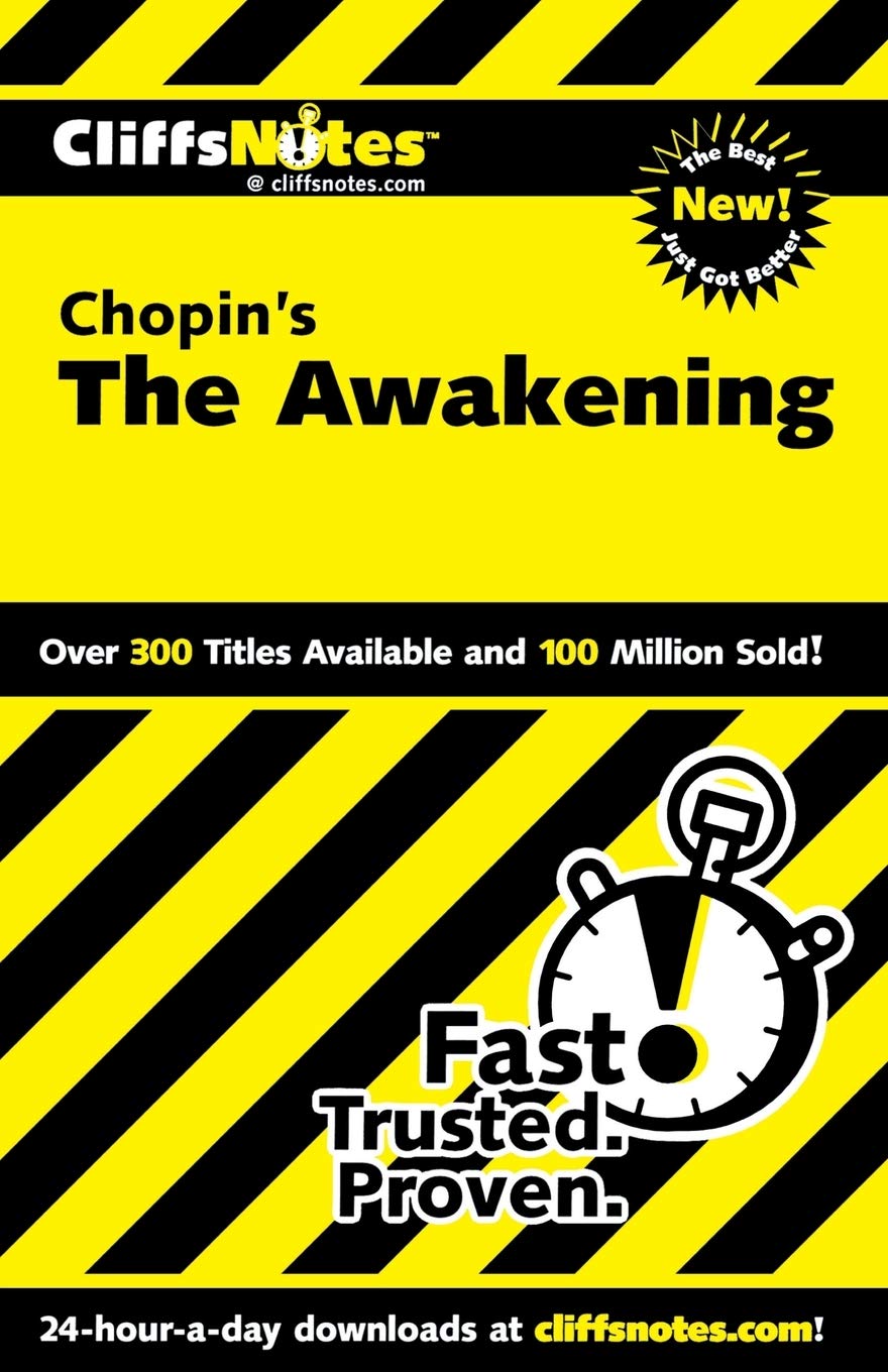 Cliffsnotes On Chopins The Awakening 2001th Edition Maureen Kelly
