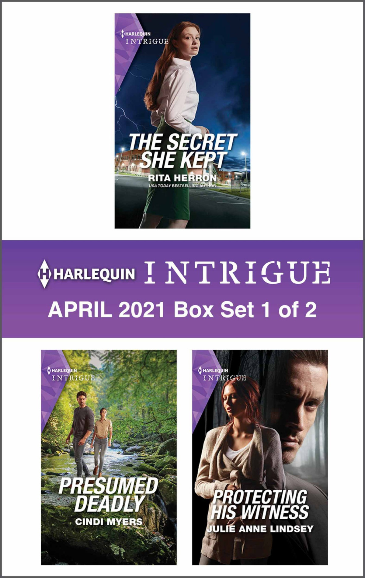 Harlequin Intrigue April 2021box Set 1 Of 2 Rita Herron